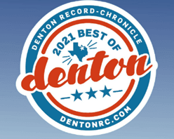 Best of Denton Badge 2021