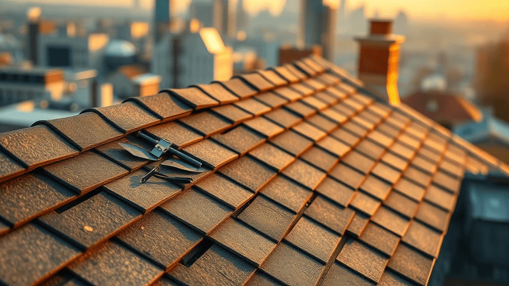 side-by-side comparison damaged shingles vs new showing when roof inspection checklist points to repair