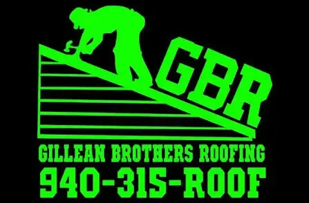 Gillean Brothers Roofing Denton Texas logo image